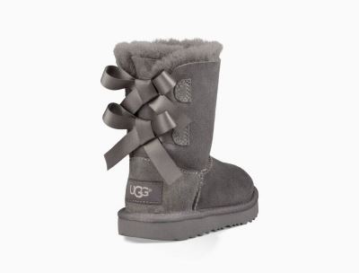 UGG Bailey Bow II Boots for Big Kids - Grey India